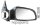 Door mirror for OPEL ASTRA H - Right - Electric + Heated