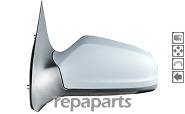 Door mirror for OPEL ASTRA H - Left - Electric + Heated