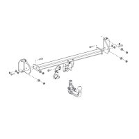 ORIS Attelage de remorque d&eacute;tachable pour BMW X1 / F48