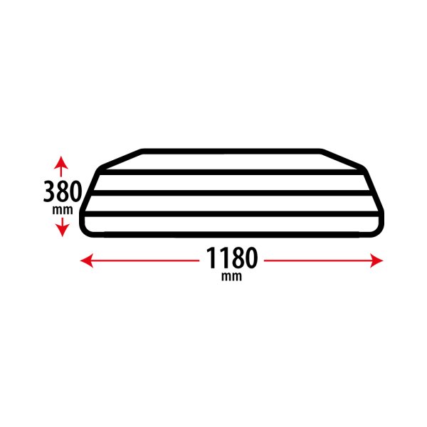 DOG GUARD Trenngitter f&uuml;r Hunde - Type 6 - 1180 mm x 380 mm - N70056