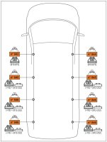 CRUZ CARGO Montage Set (8 Kit) - 934-505
