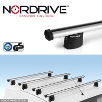NORDRIVE KARGO PLUS Roof rack 4-Bars for CITROEN JUMPER 2