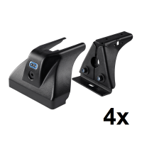 CRUZ CARGO XPRO Dachtr&auml;ger 2-Tr&auml;ger f&uuml;r DACIA DOKKER