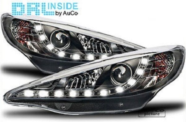 Faros con Marcha Diurna para PEUGEOT 207