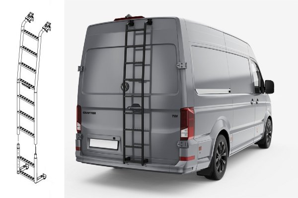 M-LINE Heckleiter f&uuml;r VW CRAFTER 2 (H2)