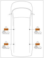 CRUZ CARGO XPRO Dachtr&auml;ger 2-Tr&auml;ger f&uuml;r PEUGEOT EXPERT 3