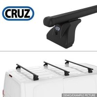 CRUZ CARGO XPRO Barra de techo 3-Barras para PEUGEOT...