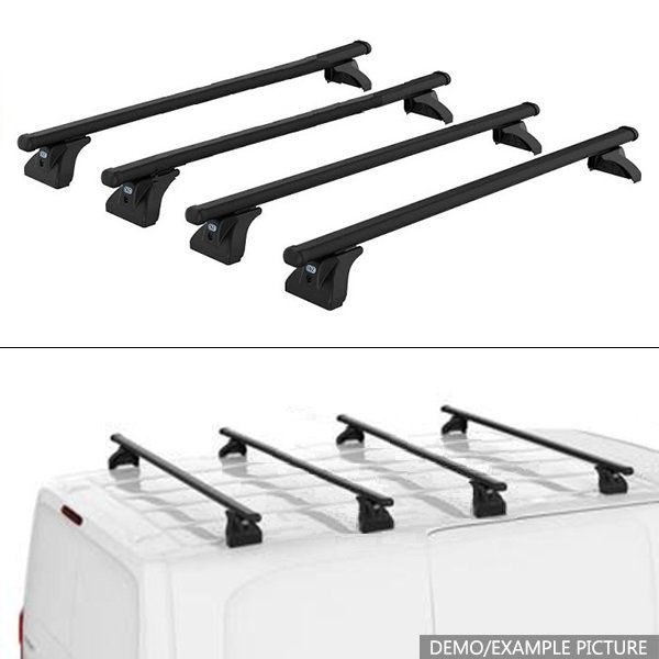 CRUZ CARGO XPRO Roof rack 4-Bars for PEUGEOT TRAVELLER