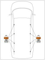 CRUZ CARGO XPRO Dachtr&auml;ger 2-Tr&auml;ger f&uuml;r MERCEDES-BENZ SPRINTER 3 (W907/W910)