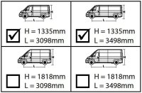 CRUZ CARGO XPRO Dachtr&auml;ger 3-Tr&auml;ger f&uuml;r RENAULT TRAFIC 2