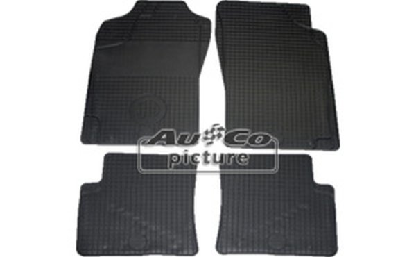 Tapis de sol en Caoutchouc  Peugeot 206