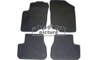 Rubber car mats  Peugeot 207