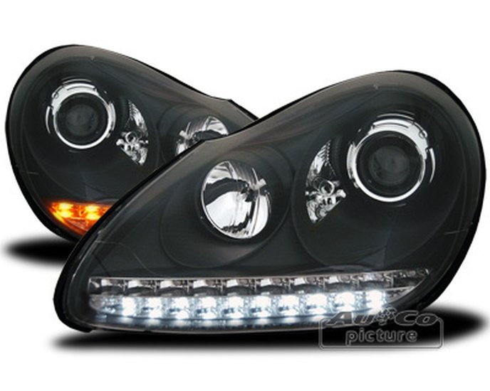 Xenon Headlights with LED DRL Look Porsche Cayenne (9PA), 749,90