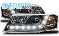 Headlights  with Daytime Running Light  Audi A6 (C5 FL)