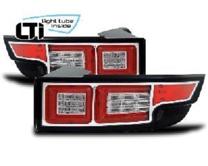 Light Bar LED Rückleuchten Heckleuchten Für Range Rover Evoque Schwarz