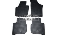 Rubber car mats  Skoda Rapid