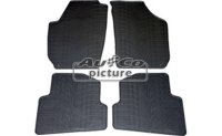 Rubber car mats  Skoda Fabia II