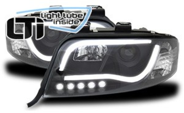 LTI Fanali anteriori Light Tube Inside per Audi A6 (C5 FL)
