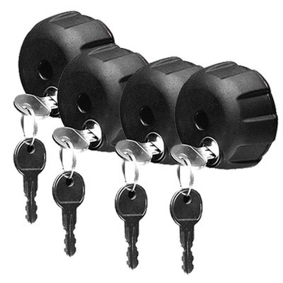 Lock for bike carrier Peruzzo - Pack of 4