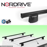 NORDRIVE KARGO Barres de Toit 3-Barres pour PEUGEOT BOXER 2 (250)