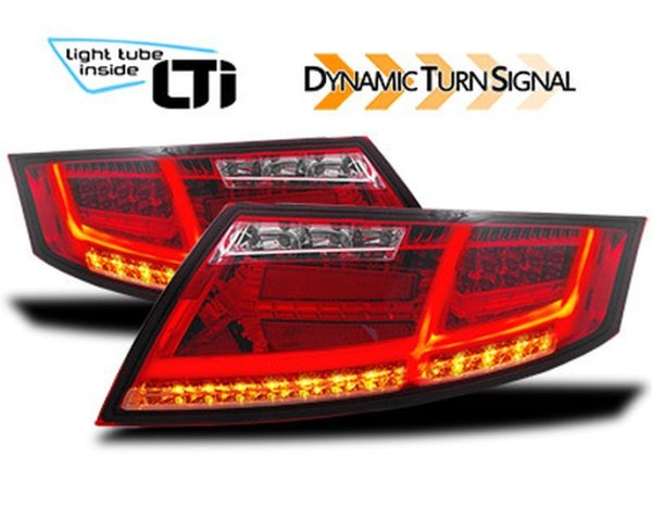 LTI-Taillights with dynamic turn signal for AUDI TT (8J)