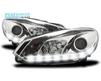 Headlights  with Daytime Running Light  VW Golf VI