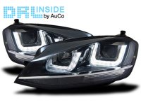 Faros con Marcha Diurna LED por VW GOLF 7 CHROME-LINE