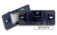 LED licence plate lights  VW Tiguan, Touareg