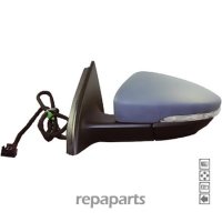 Door mirror for VW PASSAT (B7) - Left - Electrical + Heated