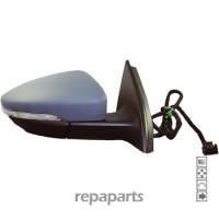 Door mirror for VW PASSAT (B7) - Right - Electrical + Heated