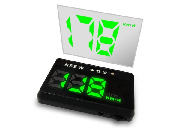 LED Head-Up Display  Speed display (GPS)