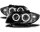 Head Lights  with Angel Eyes for BMW E81/E82/E87/E88