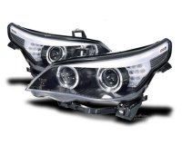 Headlights with Angel Eyes for BMW 5 SERIE Xenon