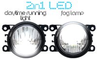 Luces de cruce de d&iacute;a LED &amp;  Faros antiniebla LED  2 in 1 - Direct Fit!