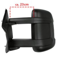 Door mirror for PEUGEOT BOXER 2 Left (Long Version/Manually)