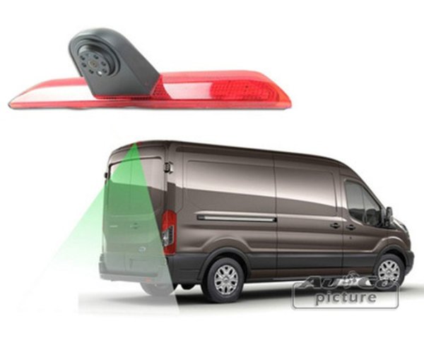 Farb-R&uuml;ckfahrkamera (IR) in 3. Bremsleuchte f&uuml;r FORD TRANSIT (2014+)