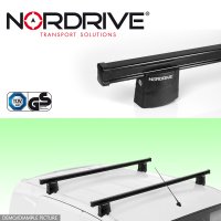 NORDRIVE KARGO Roof rack 2-Bars for VW CADDY 3 / LIFE