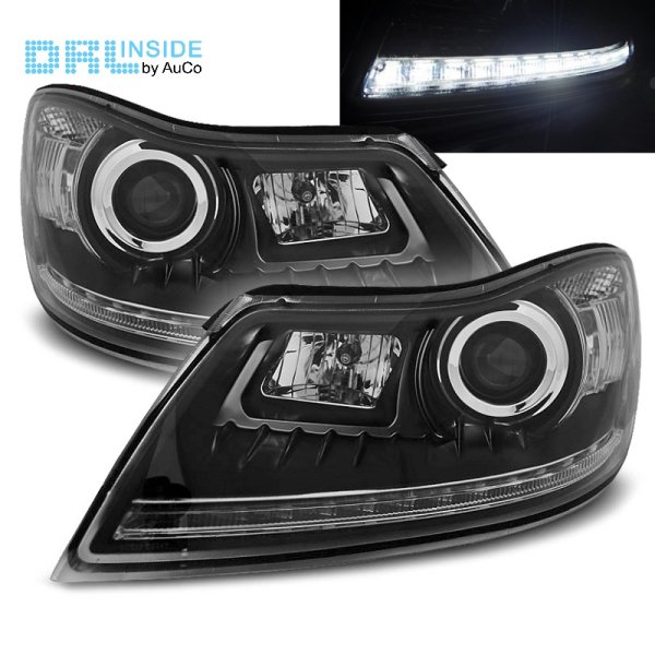 LED Headlights with Daytime Running Light for SKODA OCTAVIA 2 (2009-2013)