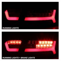 LTI-Taillights with dynamic turn signal for AUDI A6 (C6)