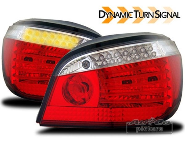 Pilotos traseros LED con intermitente din&aacute;mico para BMW E60 (2007-2010)