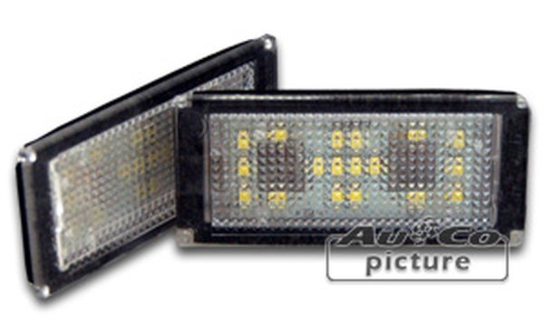 LED licence plate lights  BMW 7 Series