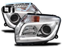 LTI Headlights Light Tube Inside Dacia Duster