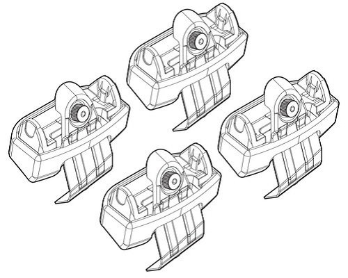 NORDRIVE EVOS Fitting Kit - 138