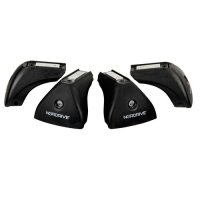 NORDRIVE EVOS QUADRA Barra de techo para OPEL ASTRA K SPORTS TOURER