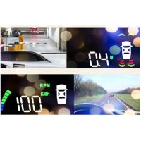Head Up Display / HUD (OBD 2) + Parking Sensors + Blind Spot Warning
