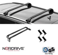 NORDRIVE SNAP Barres de toit pour AUDI Q7 (4L)