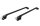 MODULA CS OVAL BAR BLACK OPEN Barra de techo
