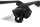 MODULA CS OVAL BAR BLACK OPEN Barra de techo