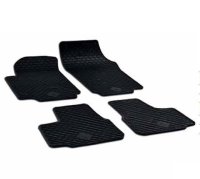 Rubber car mats for SEAT MII