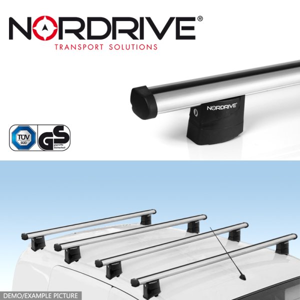 NORDRIVE KARGO PLUS Barres de toit 4-Barres pour MERCEDES-BENZ SPRINTER (W907/W910)